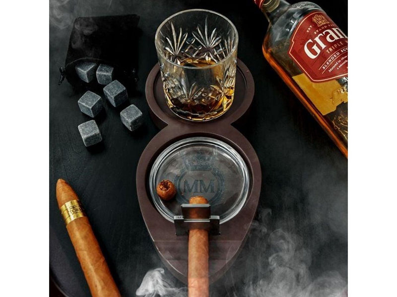 Mikamax Whisky & Cigar Tray