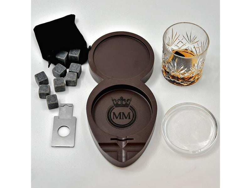 Mikamax Whisky & Cigar Tray