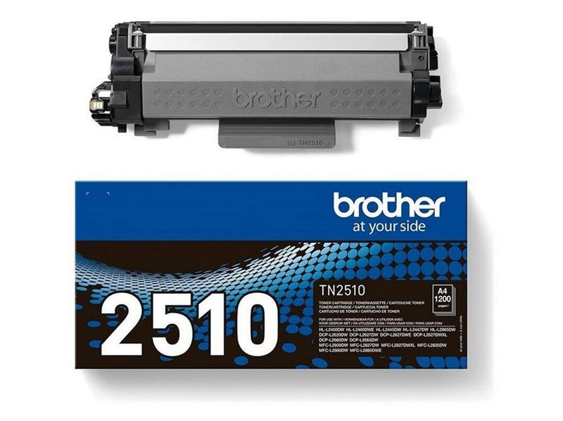 Brother TN-2510 - high capacity - black - original - toner cartridge
