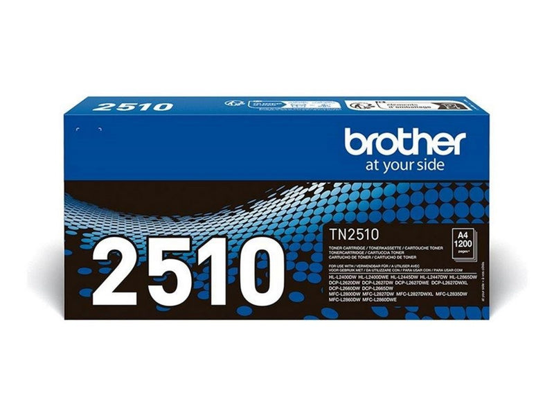 Brother TN-2510 - high capacity - black - original - toner cartridge