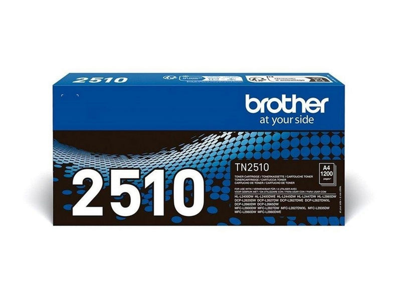 Brother TN-2510 - high capacity - black - original - toner cartridge