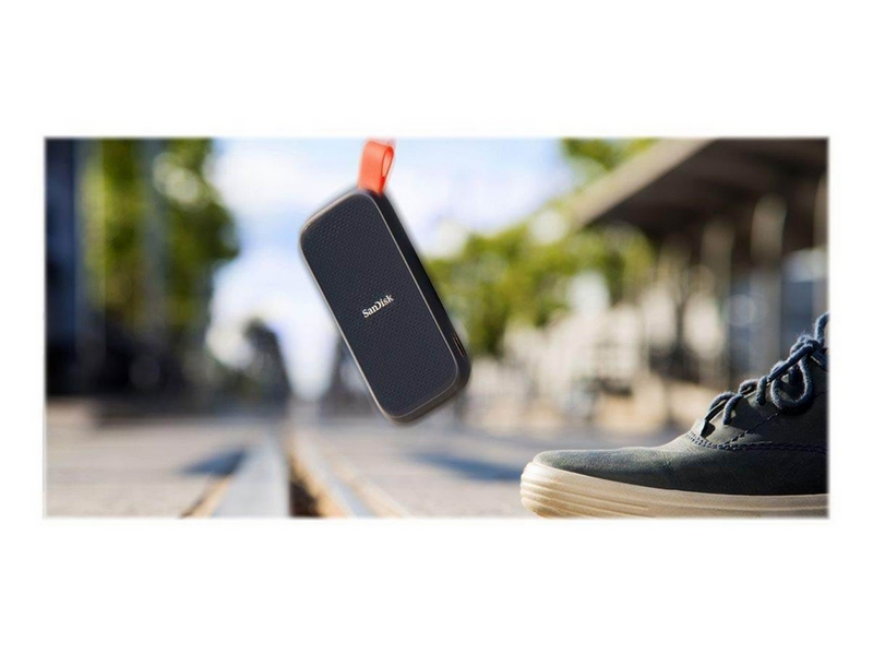 SANDISK Portable SSD - 1TB - Schwarz - Extern SSD - USB 3.2 Gen 2