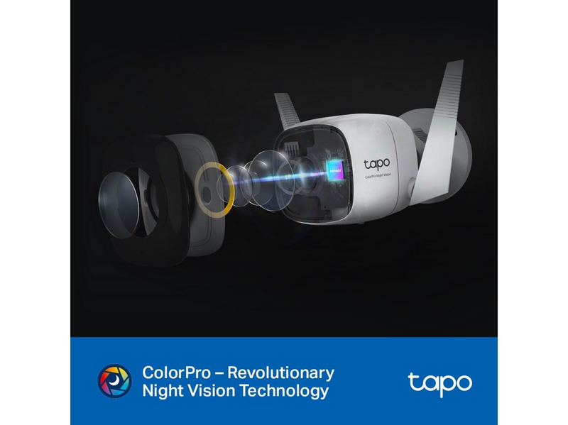 TP-Link Tapo C325WB ColorPro Outdoor Security Wi-Fi Camera