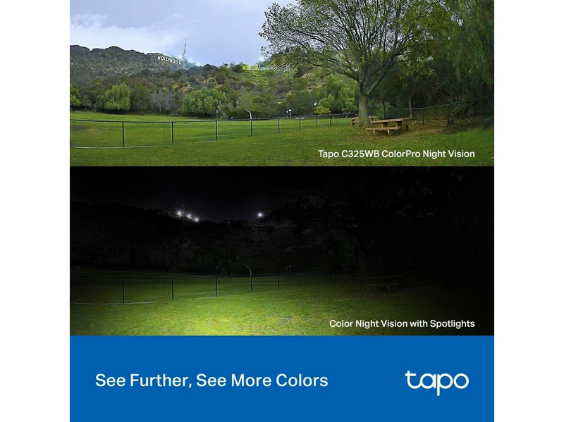 TP-Link Tapo C325WB ColorPro Outdoor Security Wi-Fi Camera