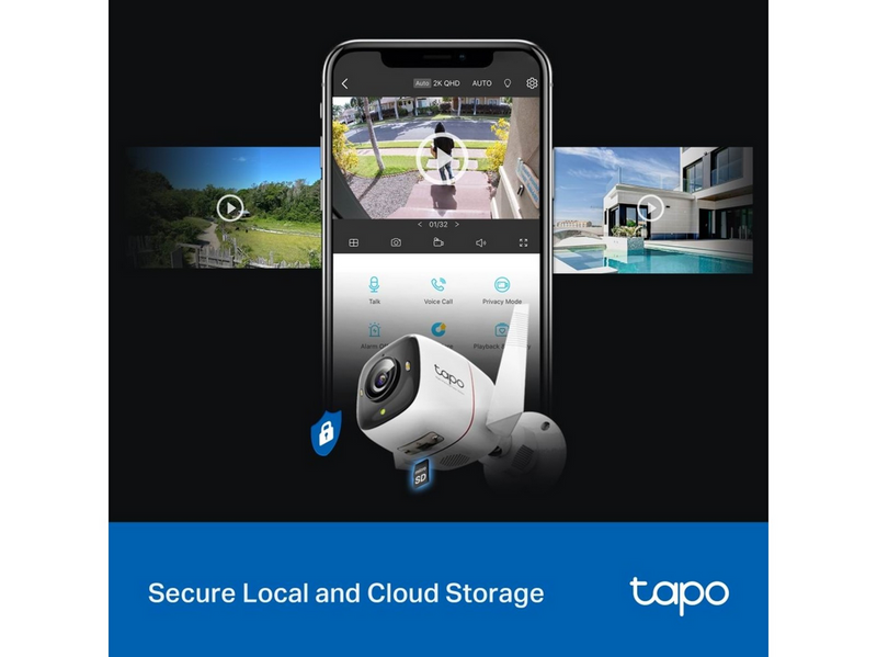 TP-Link Tapo C325WB ColorPro Outdoor Security Wi-Fi Camera