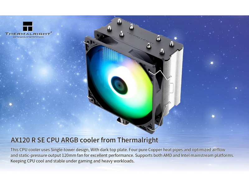 Thermalright Assassin X 120 Refined SE ARGB - CPU-Luftkühler - Max 26 dBA
