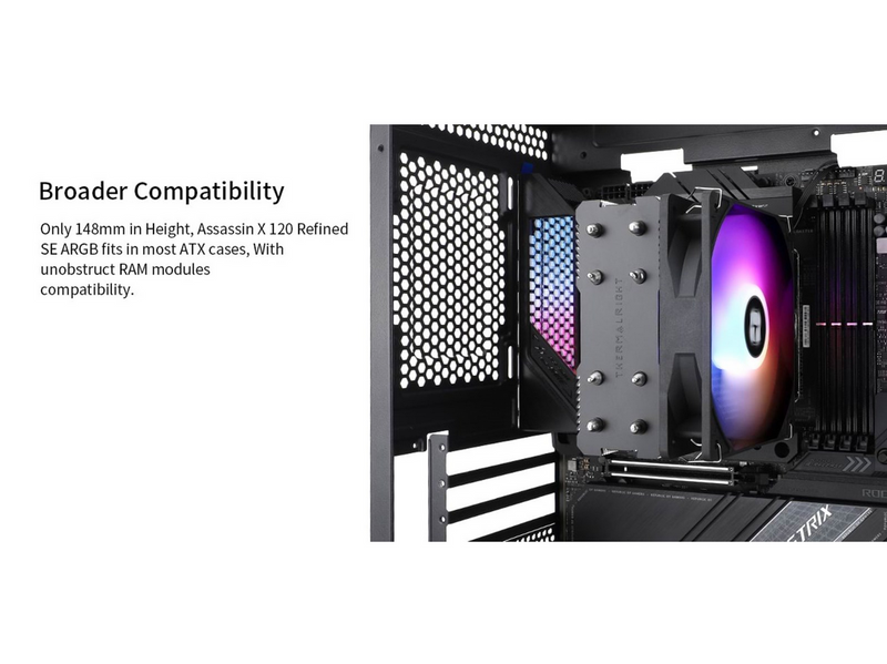Thermalright Assassin X 120 Refined SE ARGB - CPU-Luftkühler - Max 26 dBA