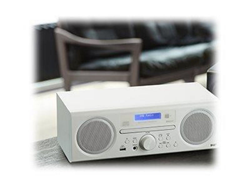 Scansonic DA310 DAB+ m. CD og Bluetooth - HVID