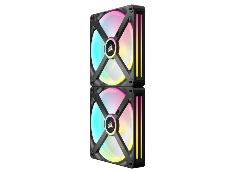 Corsair iCUE LINK QX140 RGB Starter Kit - Black - Gehäuselüfter - 140mm -