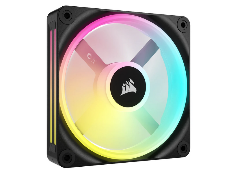 Corsair iCUE LINK QX120 RGB Expansion Fan - Black - Gehäuselüfter - 120mm -