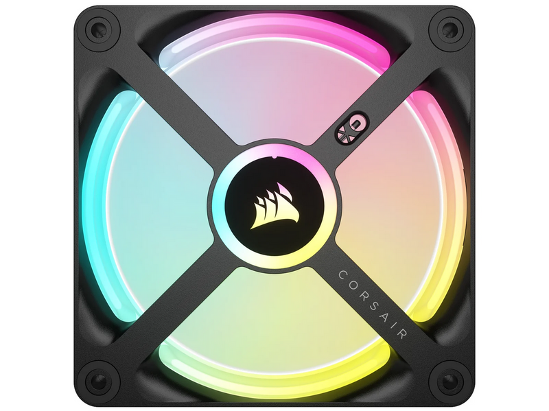 Corsair iCUE LINK QX120 RGB Expansion Fan - Black - Gehäuselüfter - 120mm -