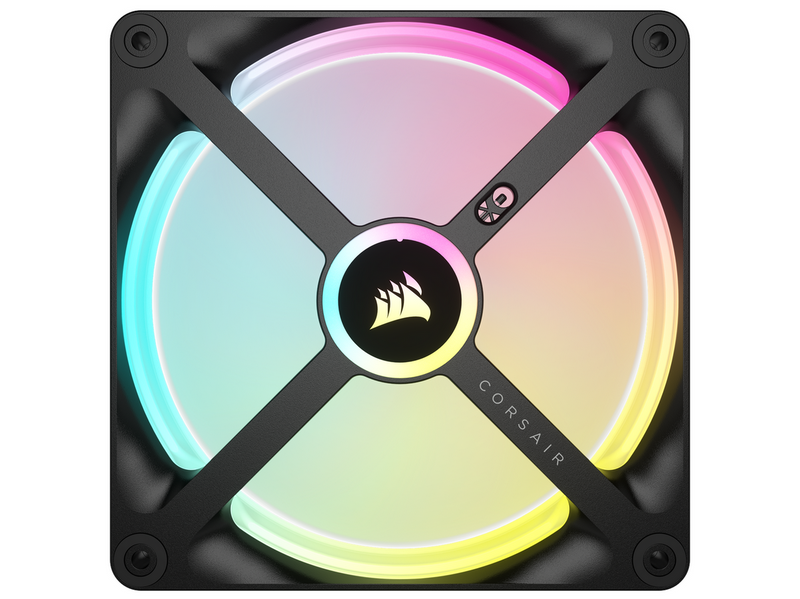 Corsair iCUE LINK QX140 RGB Expansion Fan - Black - Gehäuselüfter - 140mm -
