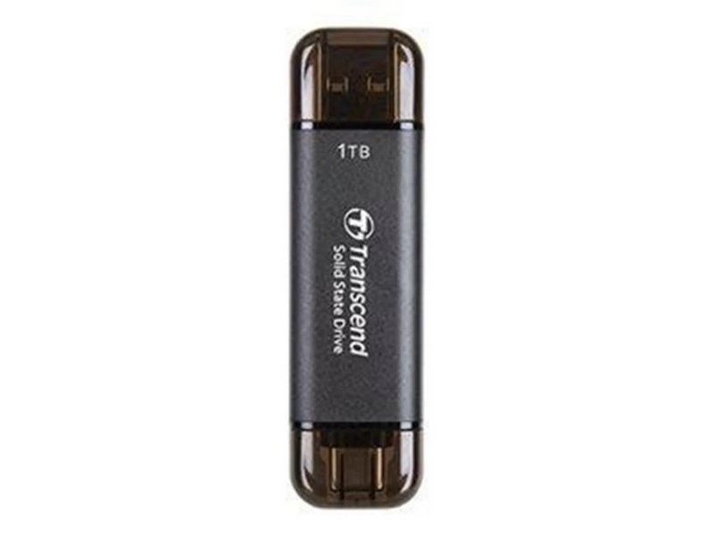 Transcend ESD310 SSD - 256GB - Schwarz - Extern SSD - USB 3.2 Gen 2x1