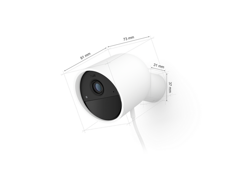 Philips Hue Secure Camera Wired | White 1 pack