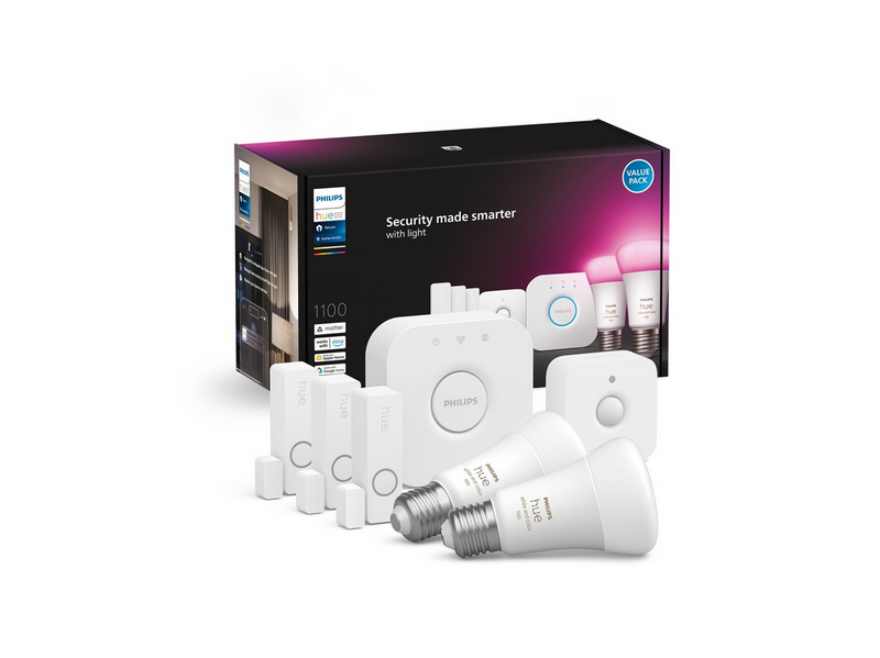 Philips Hue Secure Sensor WCA E27 set White