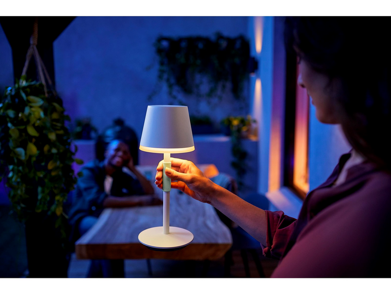 Philips Hue Go Portable Table Lamp White