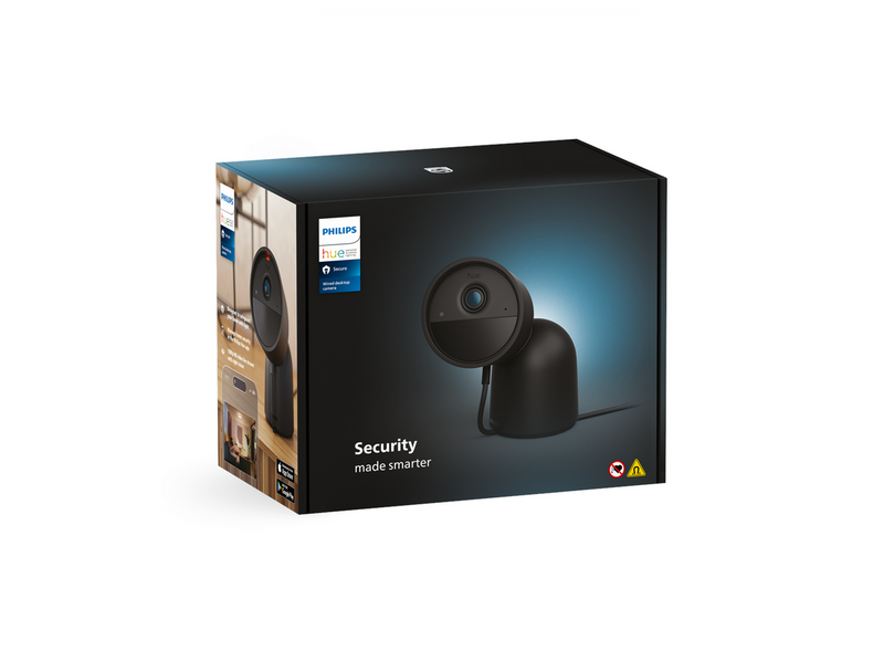Philips Hue Secure Camera Wired Desktop Black