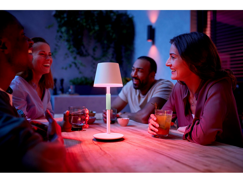 Philips Hue Go Portable Table Lamp White