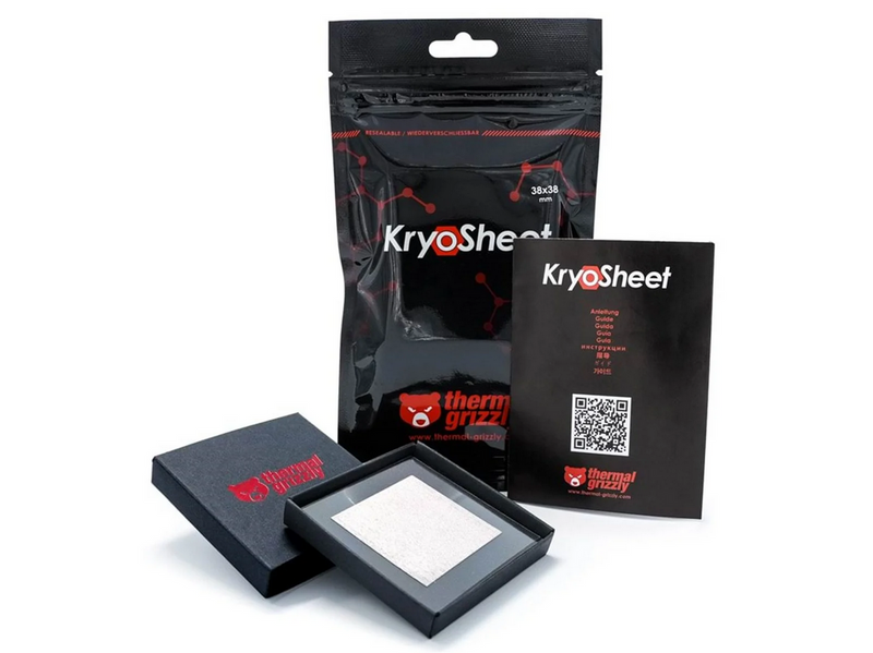 Thermal Grizzly KryoSheet thermal pad - 38 x 38 mm - Thermoplatte