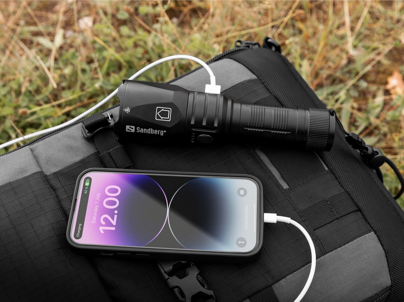 Sandberg Survivor Torch Powerbank 5000 mAh - 5000 mAh