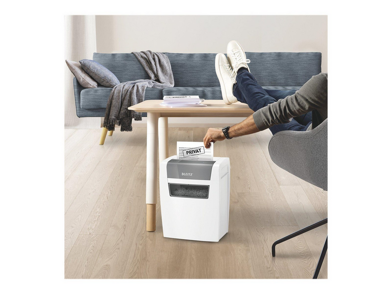 Leitz IQ Aktenvernichter Home Sicherheitsstufe P4