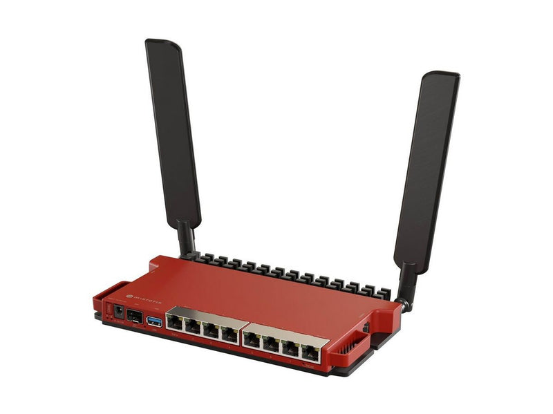 MikroTik L009UiGS-2HaxD-IN 9-Port Wi-Fi 6 Router (8x 1G RJ45 / 1x 2.5G SFP) -