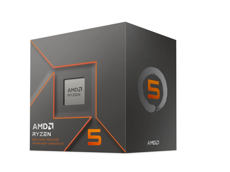 AMD Ryzen 5 8500G Wraith Stealth CPU - 6 Kerne - 3.7 GHz - AMD AM5 - AMD Boxed