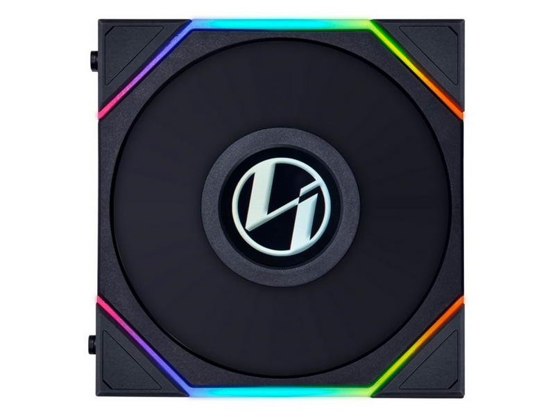 Lian Li UNI FAN TL LCD 120 (3-pack) - Gehäuselüfter - 120mm - Schwarz mit RGB