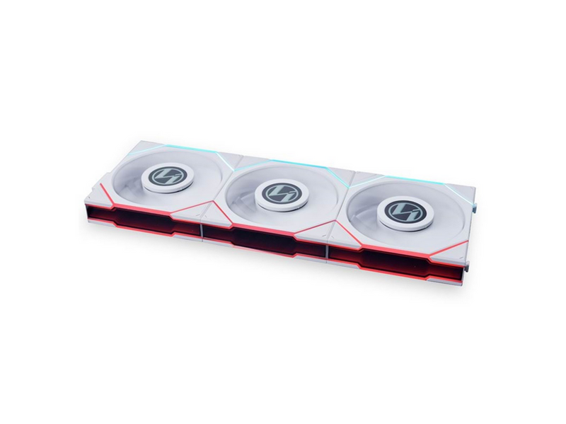 Lian Li UNI FAN TL LCD 120 (3-pack) - Gehäuselüfter - 120mm - Weiß mit