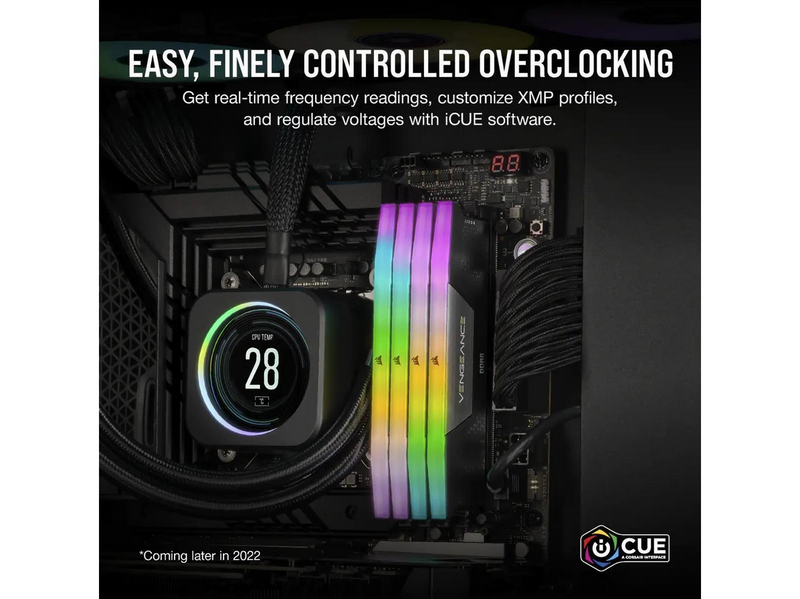Corsair Vengeance RGB DDR5-6000 - 32GB - CL38 - Dual Channel (2 pcs) - Intel