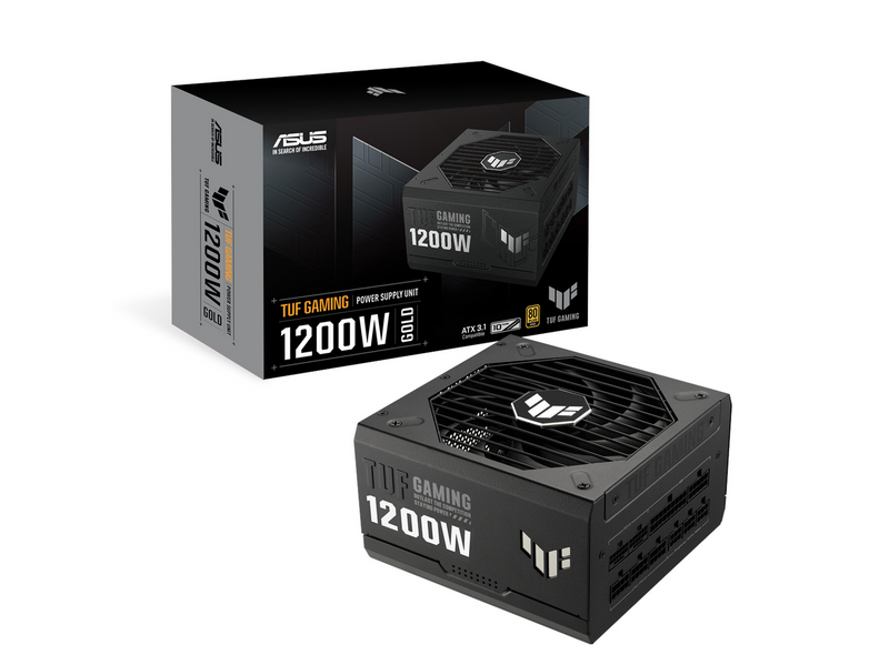 ASUS TUF GAMING 1200G Netzteile - 1200 Watt - 135 mm - ATX 3.0 - 80 Plus Gold