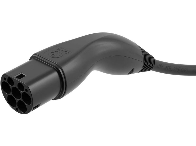 LAPP Type 2 Charging Cable, up to 11 kW, 5 m, black