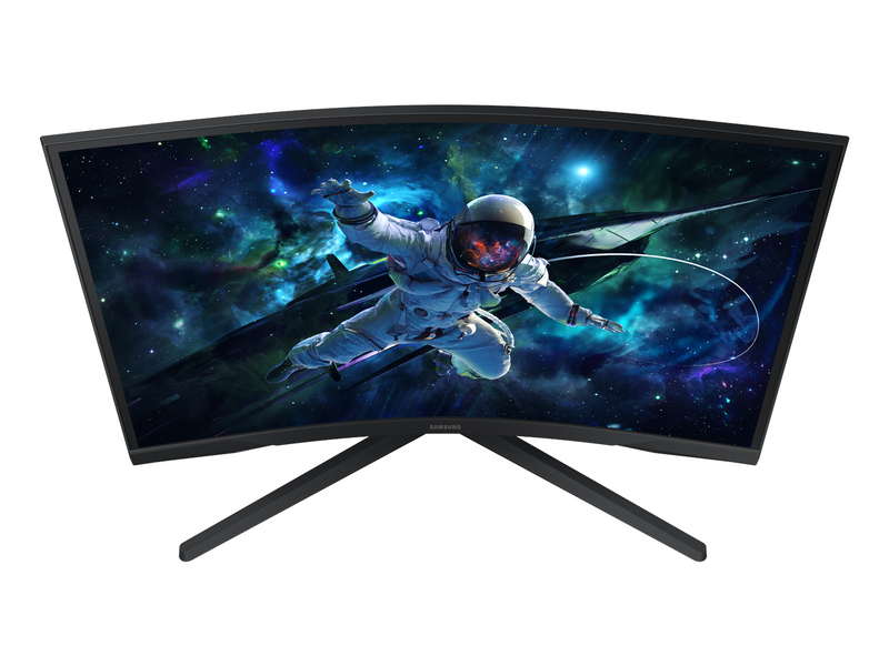 SAMSUNG Odyssey G55C S27CG554EU 27 Zoll WQHD Curved-Gaming Monitor (1 ms Reaktio