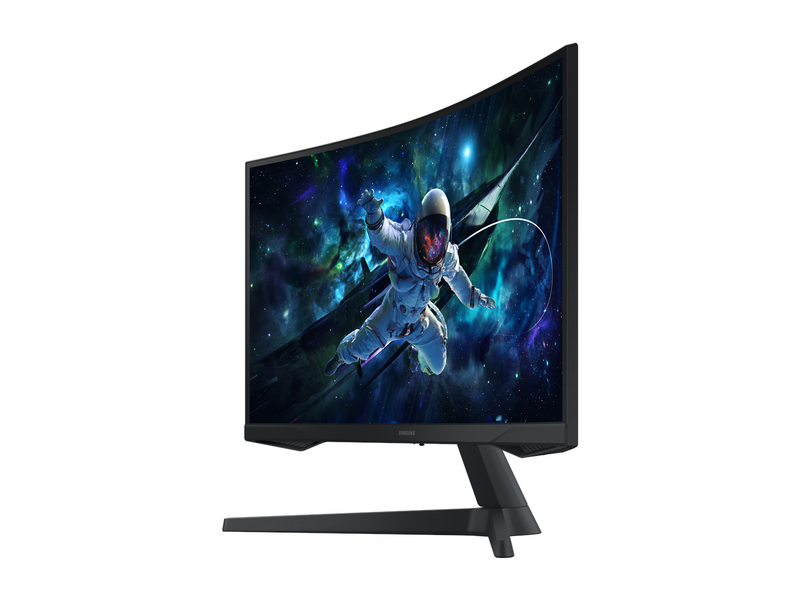 SAMSUNG Odyssey G55C S27CG554EU 27 Zoll WQHD Curved-Gaming Monitor (1 ms Reaktio