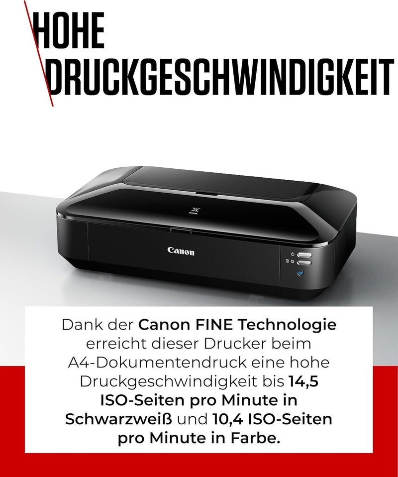Canon PIXMA iX6850 Drucker Farbtintenstrahl Multifunktionsgerät DIN A3+