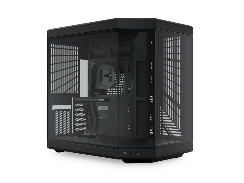 HYTE Y70 Black - Gehäuse - Miditower - Schwarz