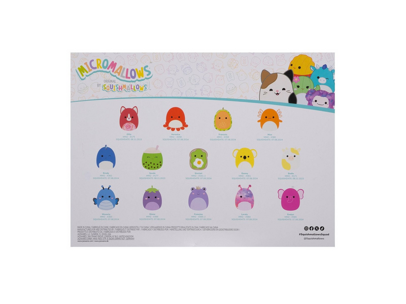 Squishmallows Micromallows 6 cm 14 Pack
