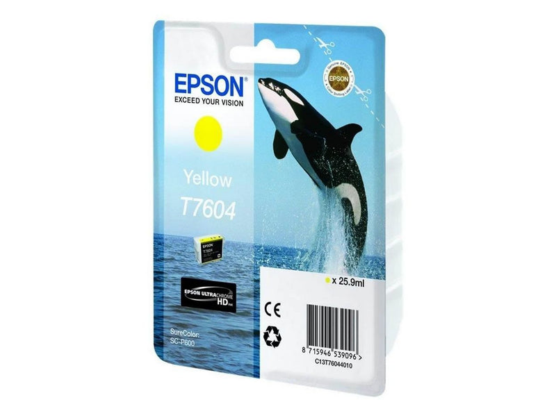 Epson T7604 - Yellow Ink - Blister