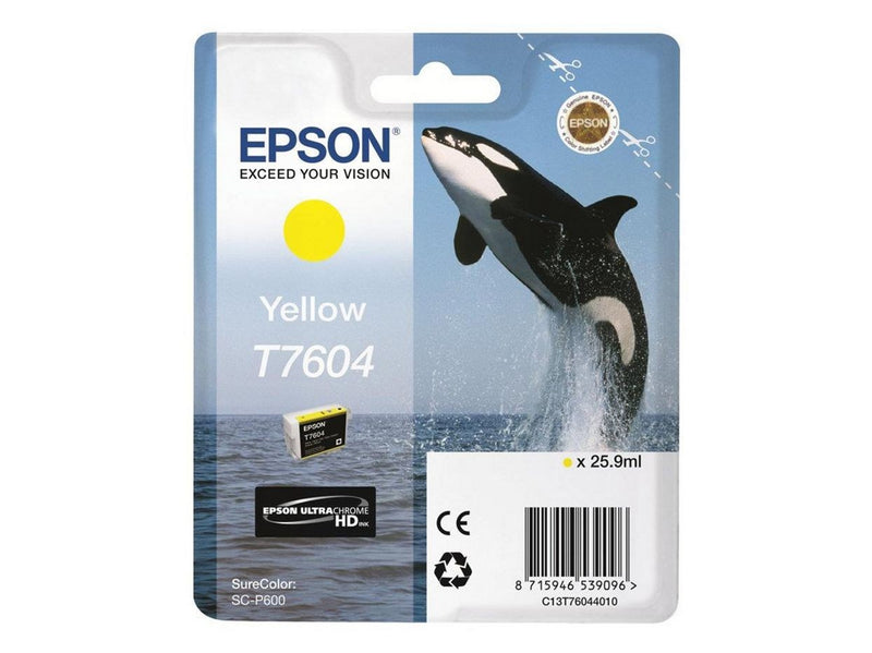 Epson T7604 - Yellow Ink - Blister