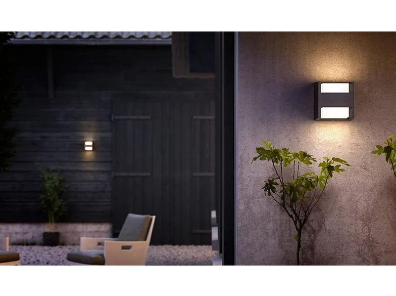 Philips Arbour außenwandleuchte, LED, anthrazit