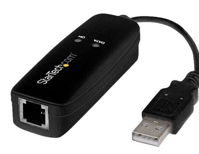 StarTech.com 56K USB Dial-up & Fax Modem - V.92 - External