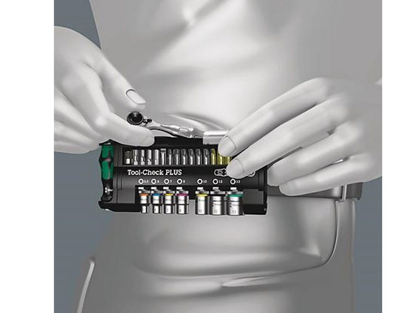 Wera Bit-Sortiment, Tool-Check 1 SB, 38-teilig