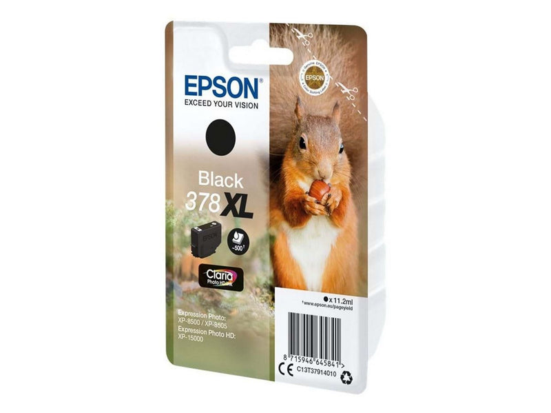 Epson 378XL - XL - sort - original - blækpatron