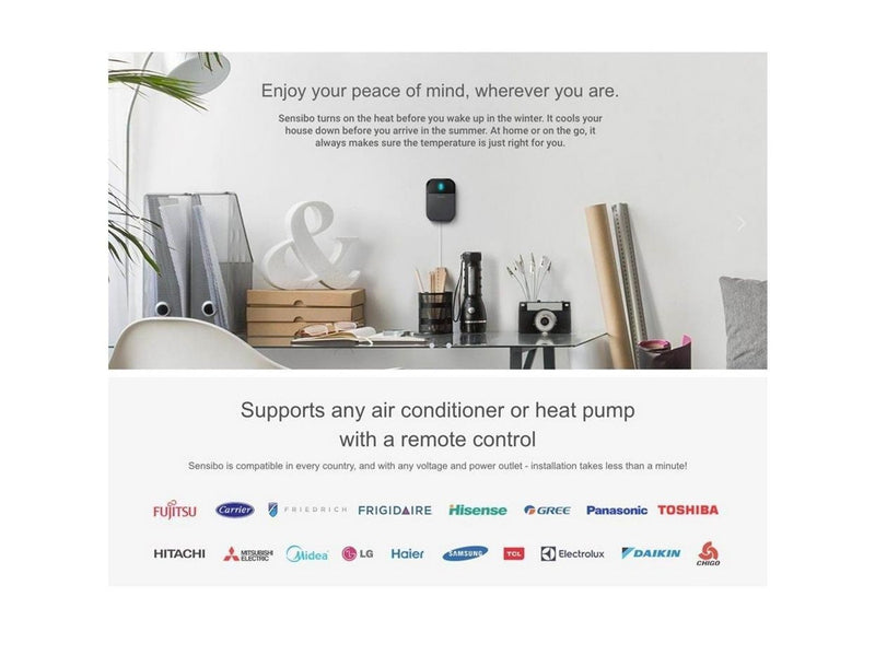 Sensibo Sky - Make your air conditioner smart - Black