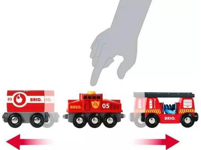 Brio Feuerwehr-Löschzug