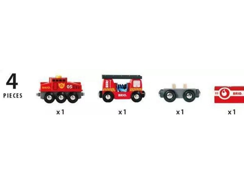 Brio Feuerwehr-Löschzug