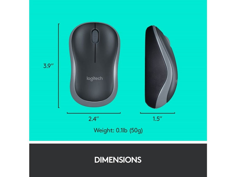Logitech MK270 Wireless Keyboard and Mouse Combo - US International (Polski) -