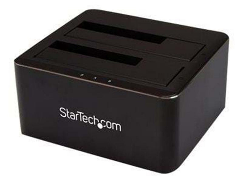 StarTech.com Dual Bay SATA HDD Docking Station for 2.5/3.5" HDDs - USB 3.0
