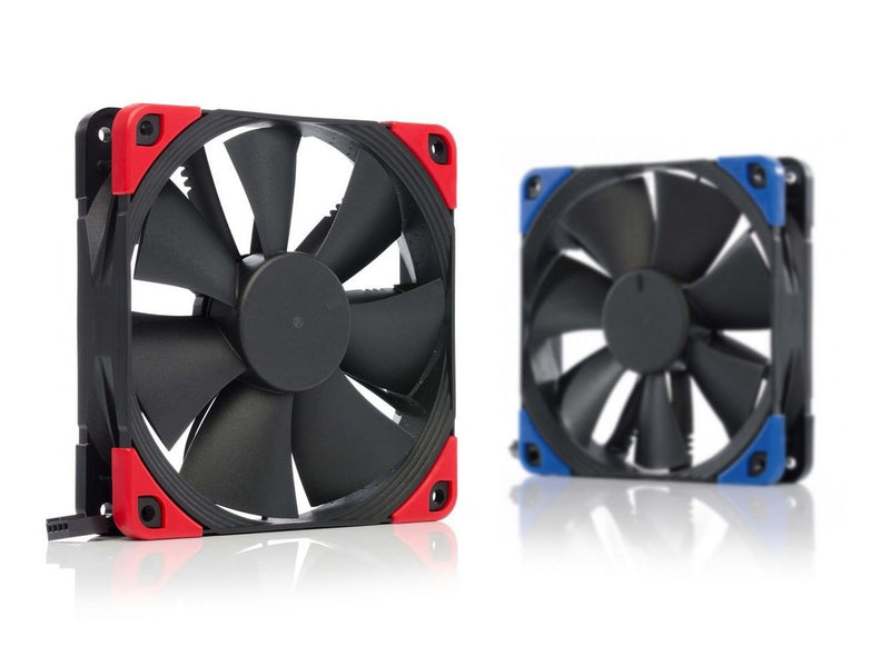 Noctua NF-F12 PWM chromax.black.swap - Gehäuselüfter - 120mm - Schwarz - 22 dBA