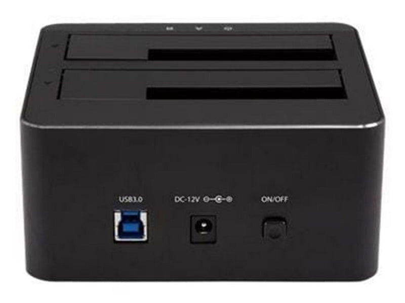 StarTech.com Dual Bay SATA HDD Docking Station for 2.5/3.5" HDDs - USB 3.0